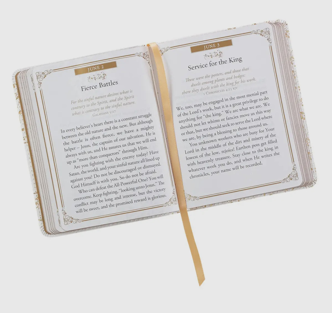 One-Minute Devotions
Morning By Morning Faux
Leather