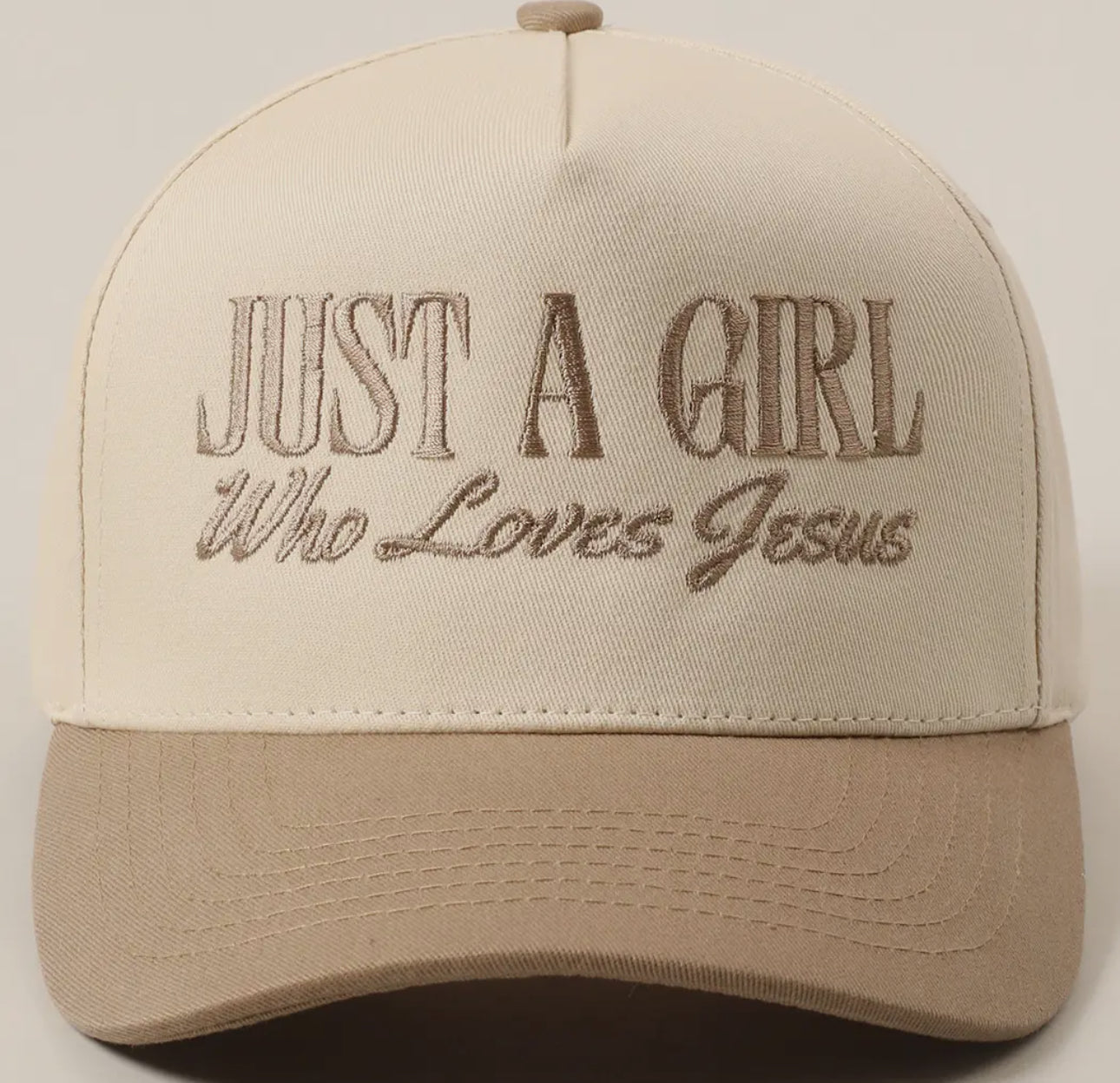 Just A Girl Who Loves Jesus Hat