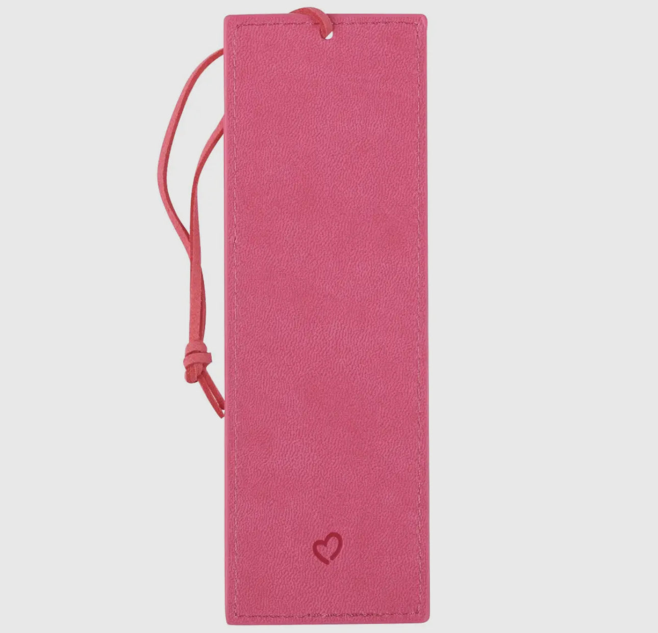Begin Each Day with A Grateful Heart Pink Faux Leather Bookm