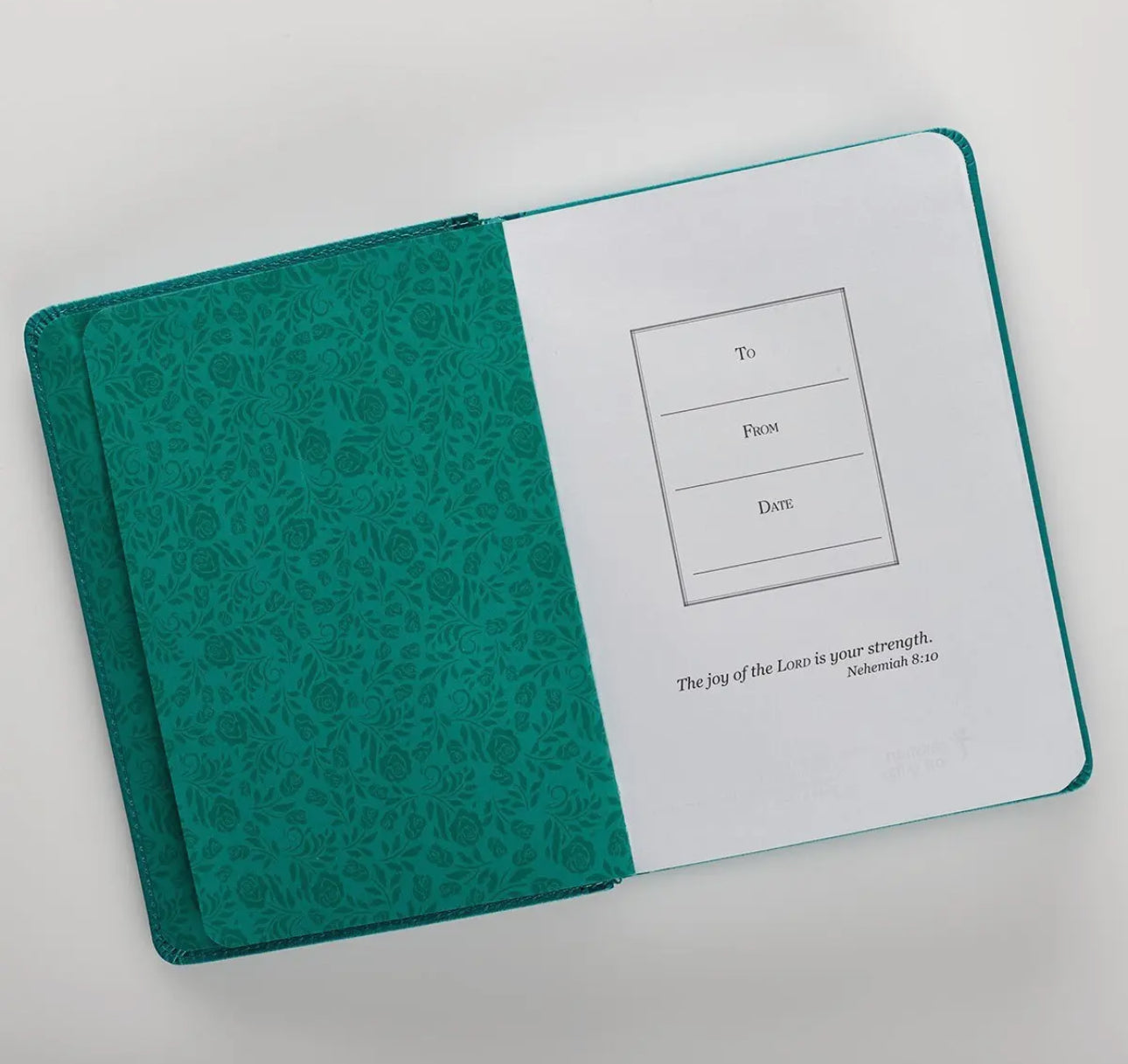 Journal Handy Teal Strength& Dignity Prov. 31:25