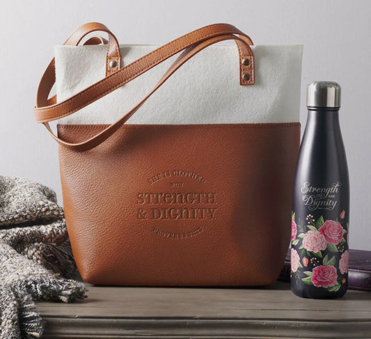 Strength & Dignity Bible Tote
