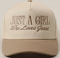 Just A Girl Who Loves Jesus Hat