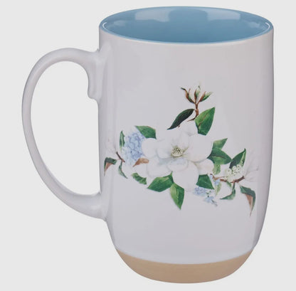 Mug Blue Floral Strength &
Dignity Prov. 31:25